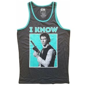 Star Wars "I Know" Tank Han Solo